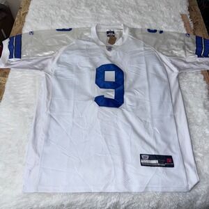 Dallas Cowboys‎ Tony Romo Reebok NFL Authentic White Jersey Men XL